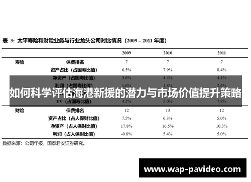 如何科学评估海港新援的潜力与市场价值提升策略 如何科学评估海港新援的潜力与市场价值提升策略